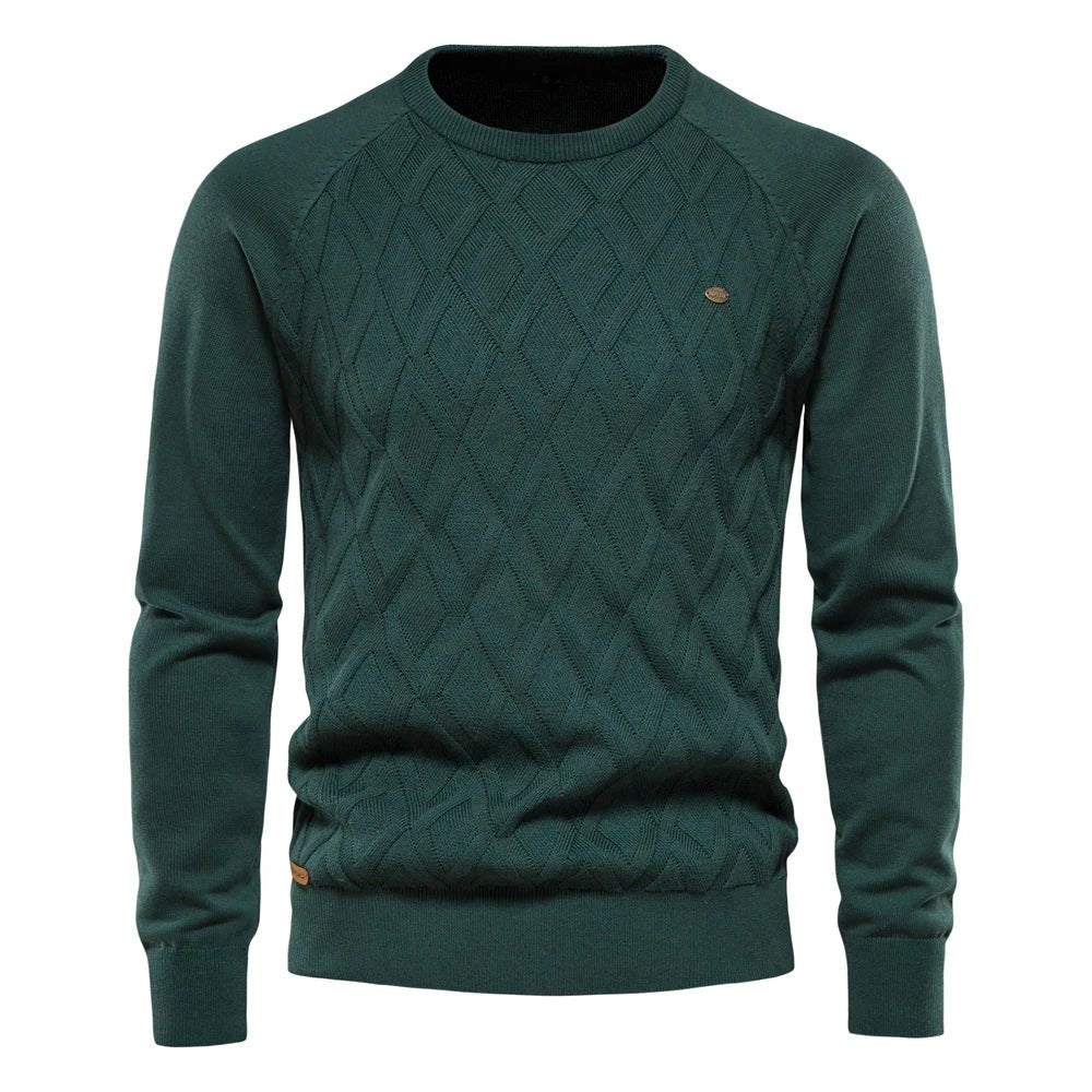 Desiderio | Jersey con estampado de rombos