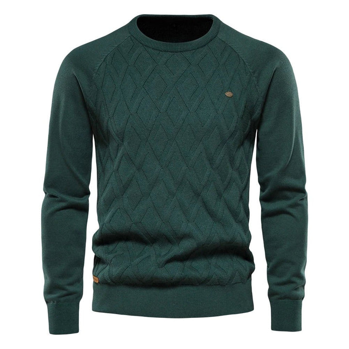 Desiderio | Jersey con estampado de rombos
