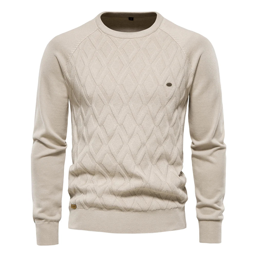 Desiderio | Jersey con estampado de rombos