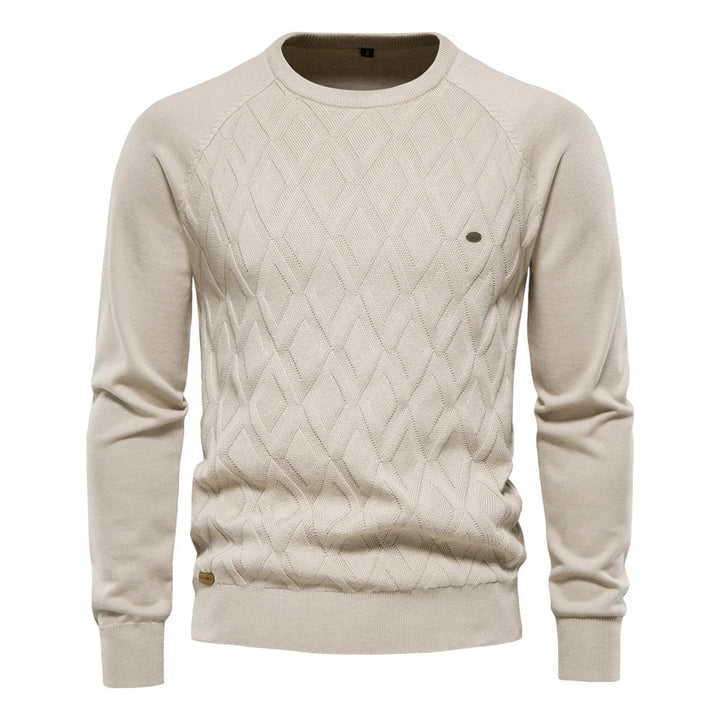 Desiderio | Jersey con estampado de rombos