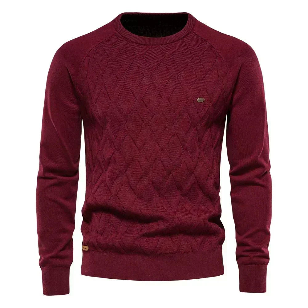 Desiderio | Jersey con estampado de rombos