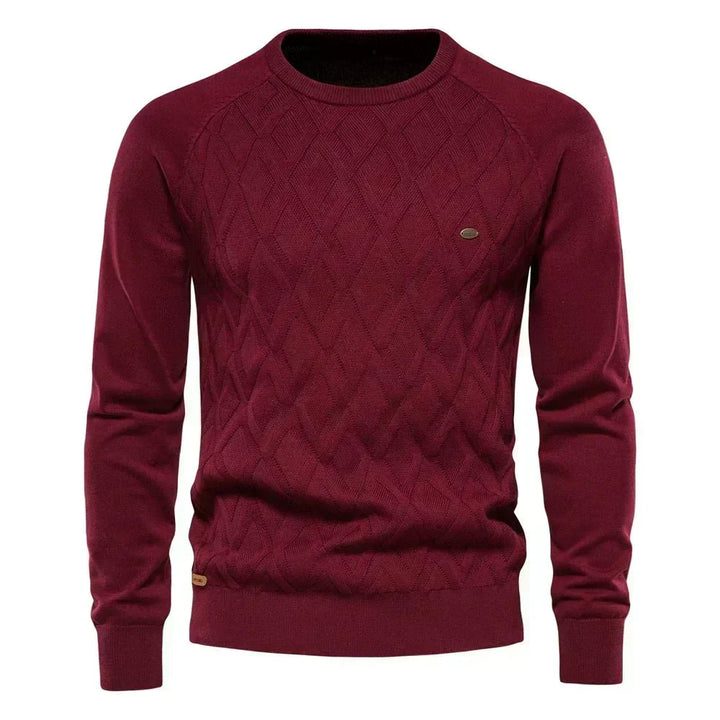 Desiderio | Jersey con estampado de rombos