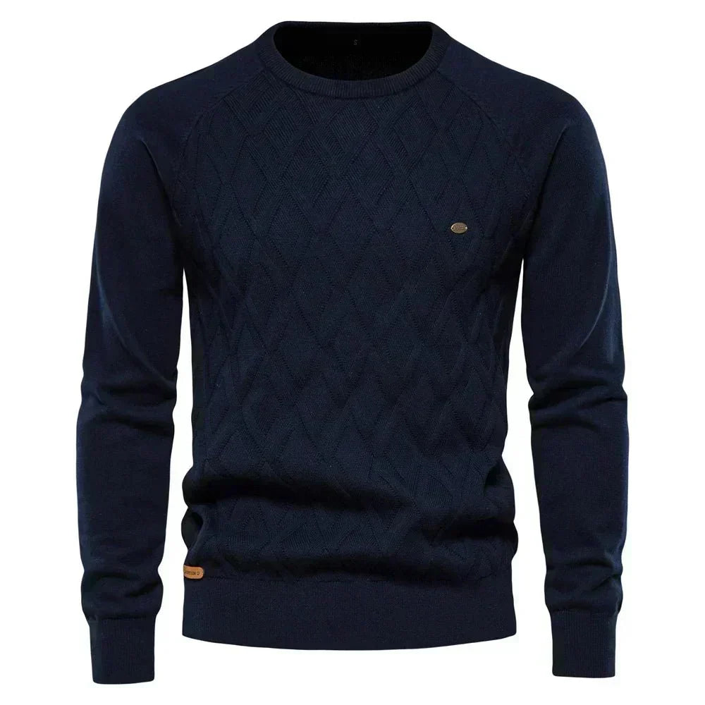 Desiderio | Jersey con estampado de rombos