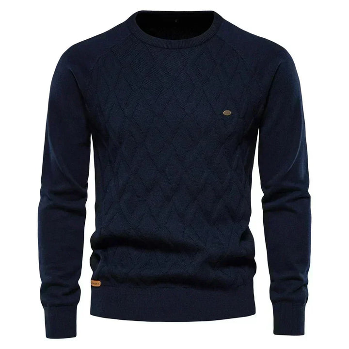 Desiderio | Jersey con estampado de rombos