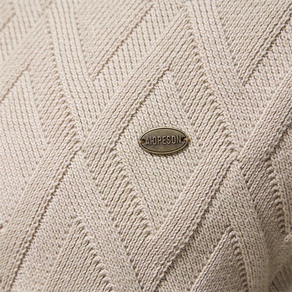 Desiderio | Jersey con estampado de rombos