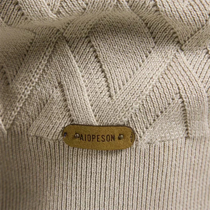 Desiderio | Jersey con estampado de rombos