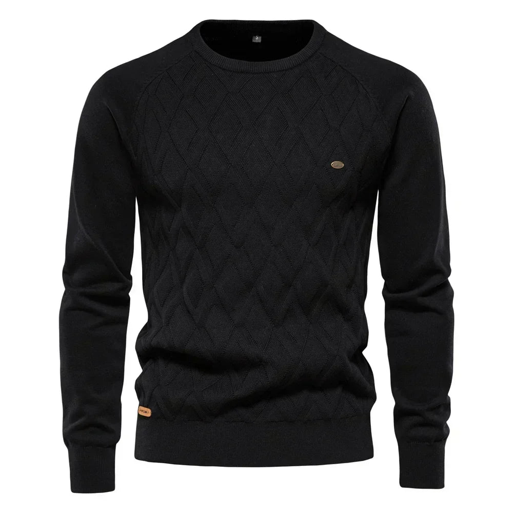 Desiderio | Jersey con estampado de rombos