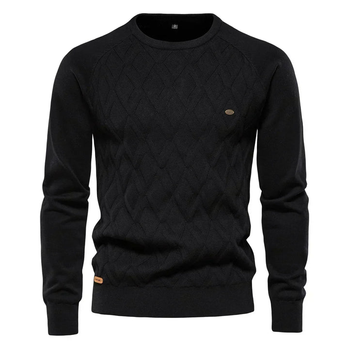 Desiderio | Jersey con estampado de rombos