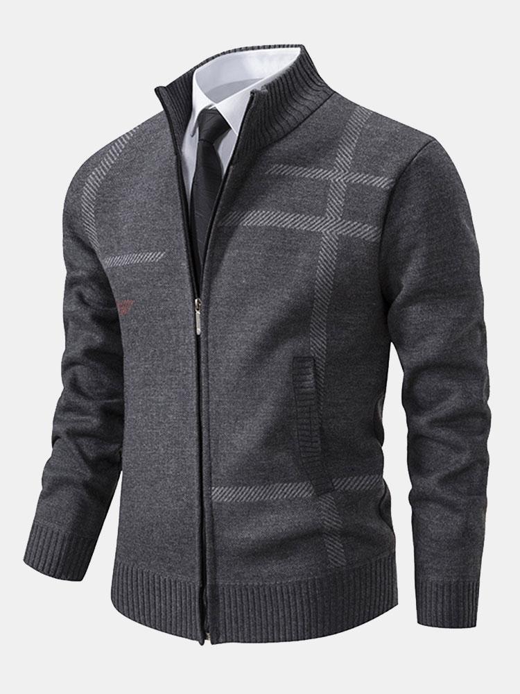 Dionisio | Jersey de rayas con cremallera