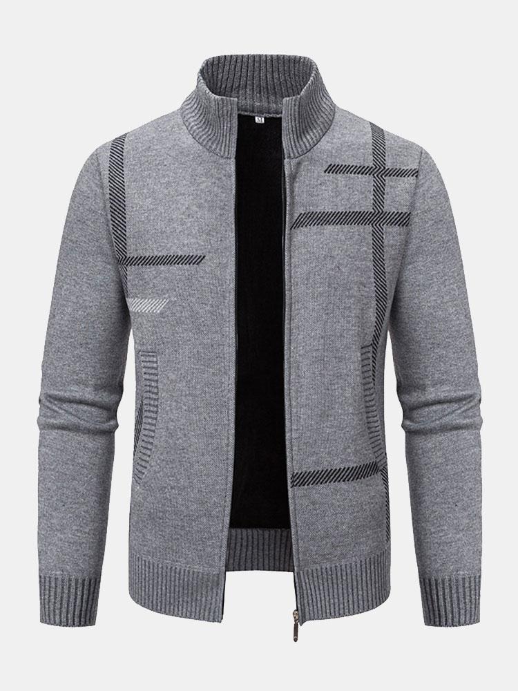 Dionisio | Jersey de rayas con cremallera