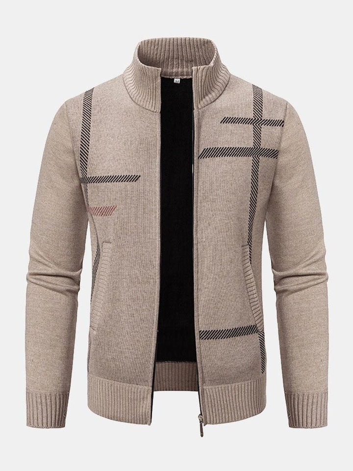 Dionisio | Jersey de rayas con cremallera