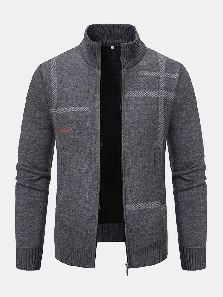 Dionisio | Jersey de rayas con cremallera