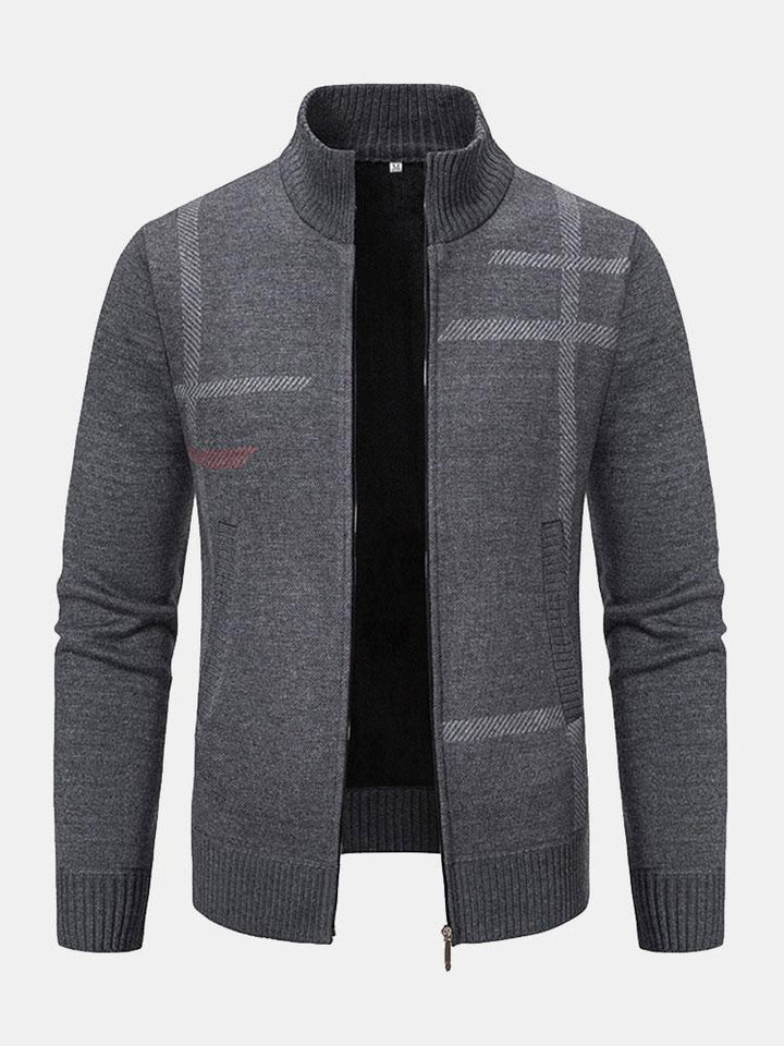 Dionisio | Jersey de rayas con cremallera