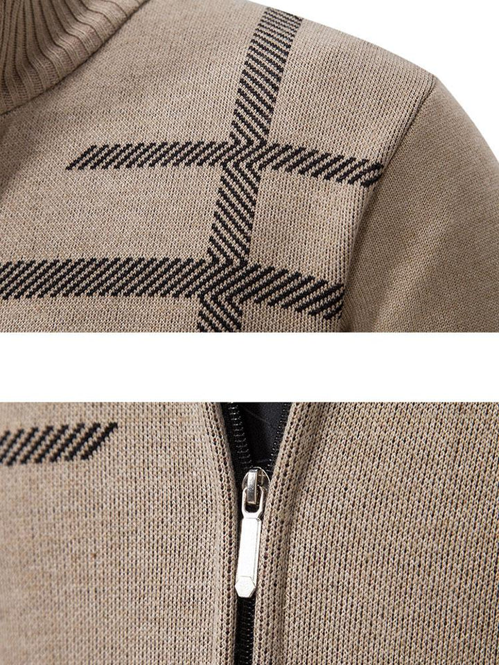 Dionisio | Jersey de rayas con cremallera