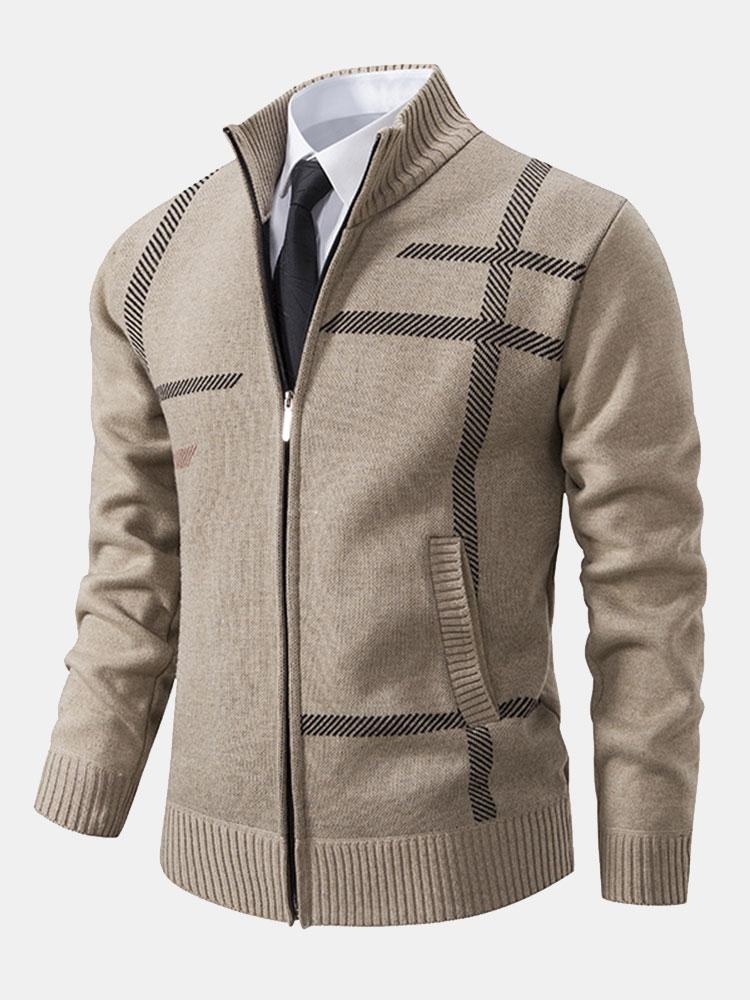 Dionisio | Jersey de rayas con cremallera