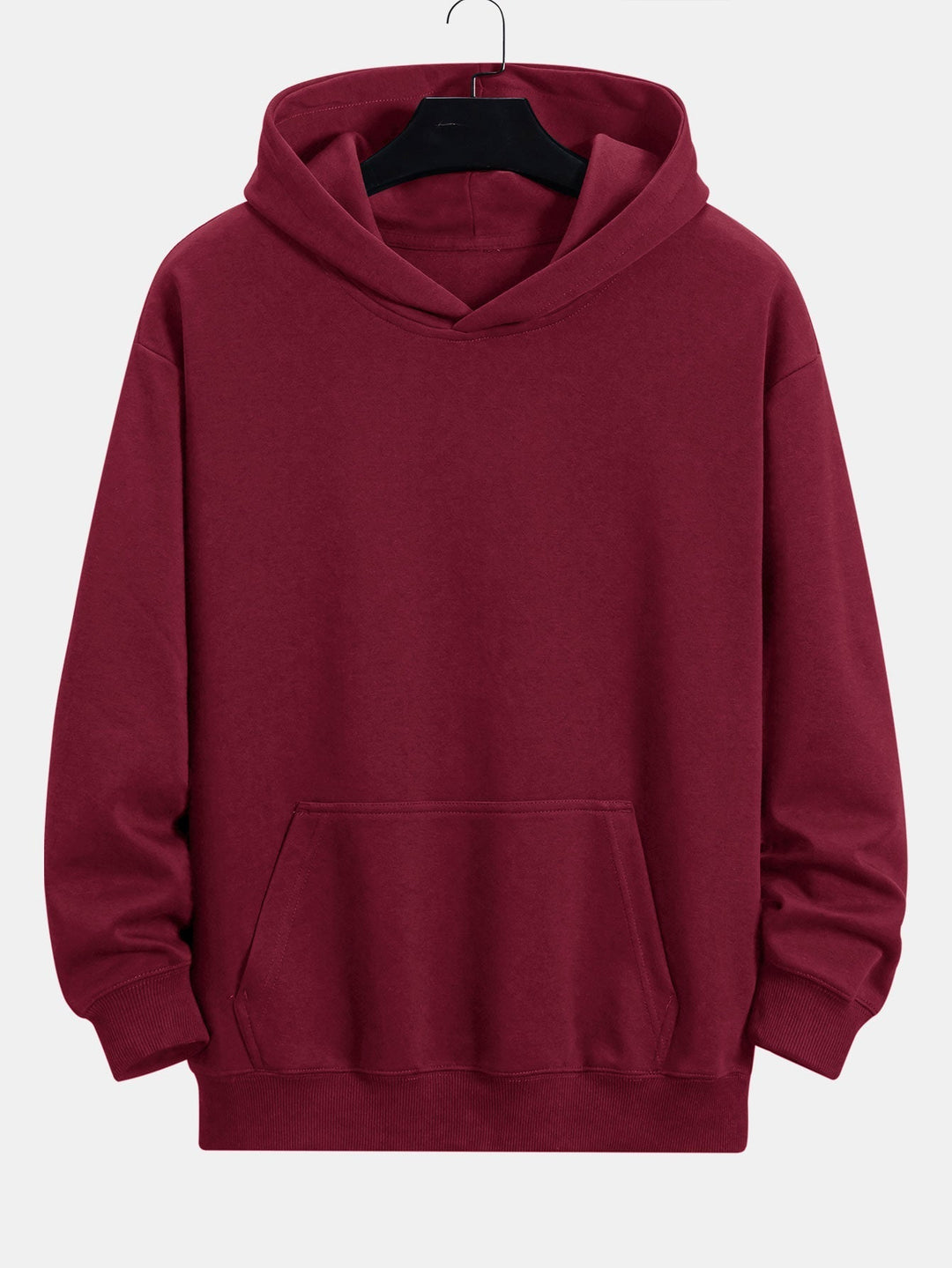 Domingo | Sudadera con capucha básica de corte relajado