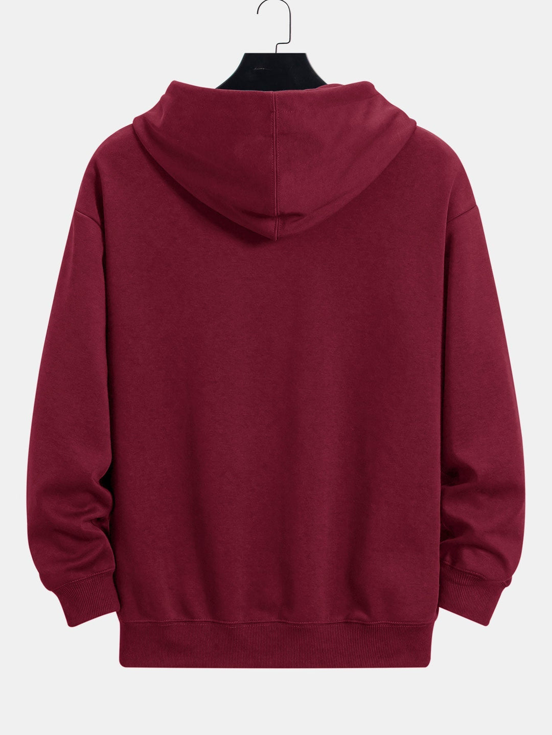 Domingo | Sudadera con capucha básica de corte relajado