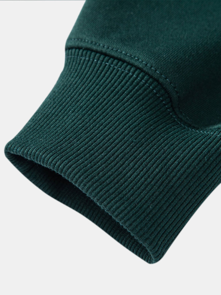 Domingo | Sudadera con capucha básica de corte relajado