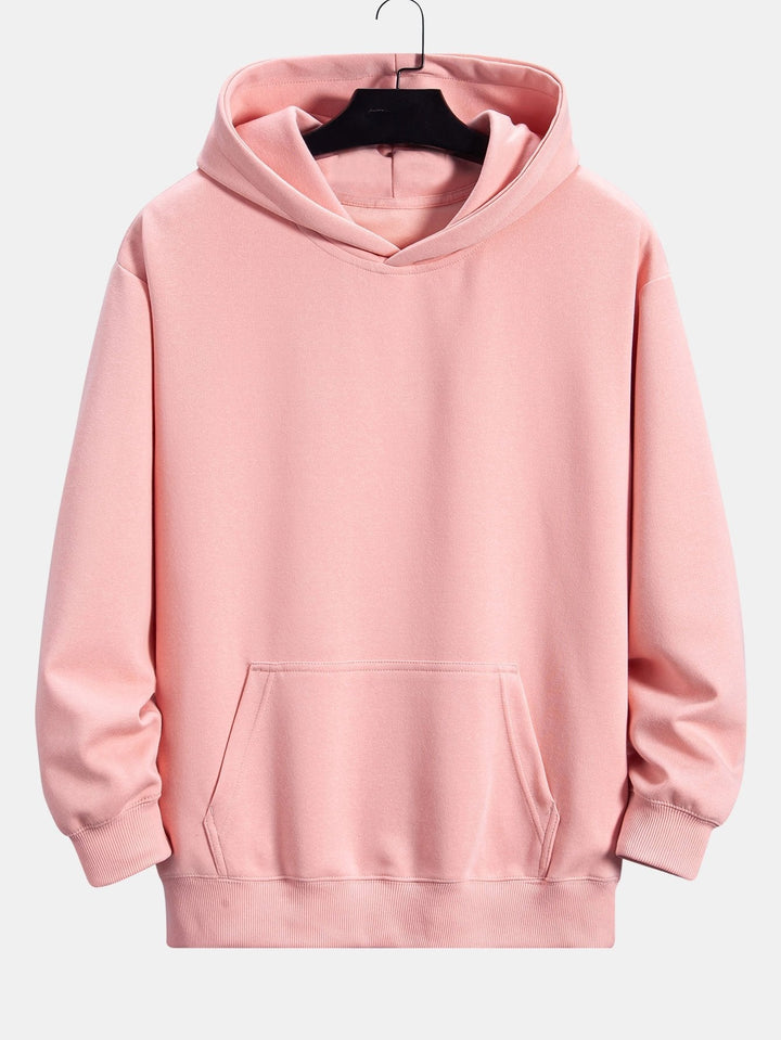 Domingo | Sudadera con capucha básica de corte relajado