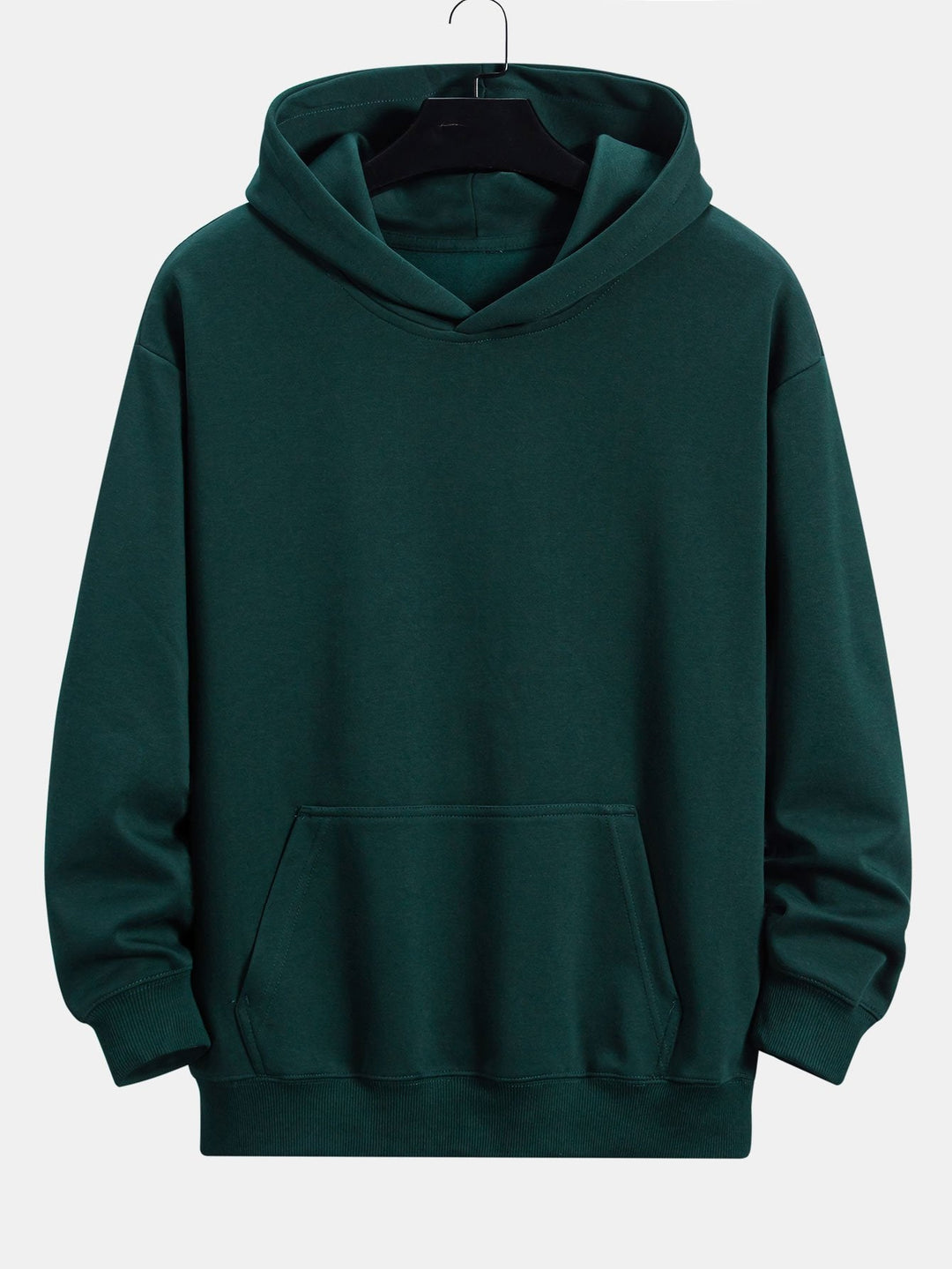 Domingo | Sudadera con capucha básica de corte relajado