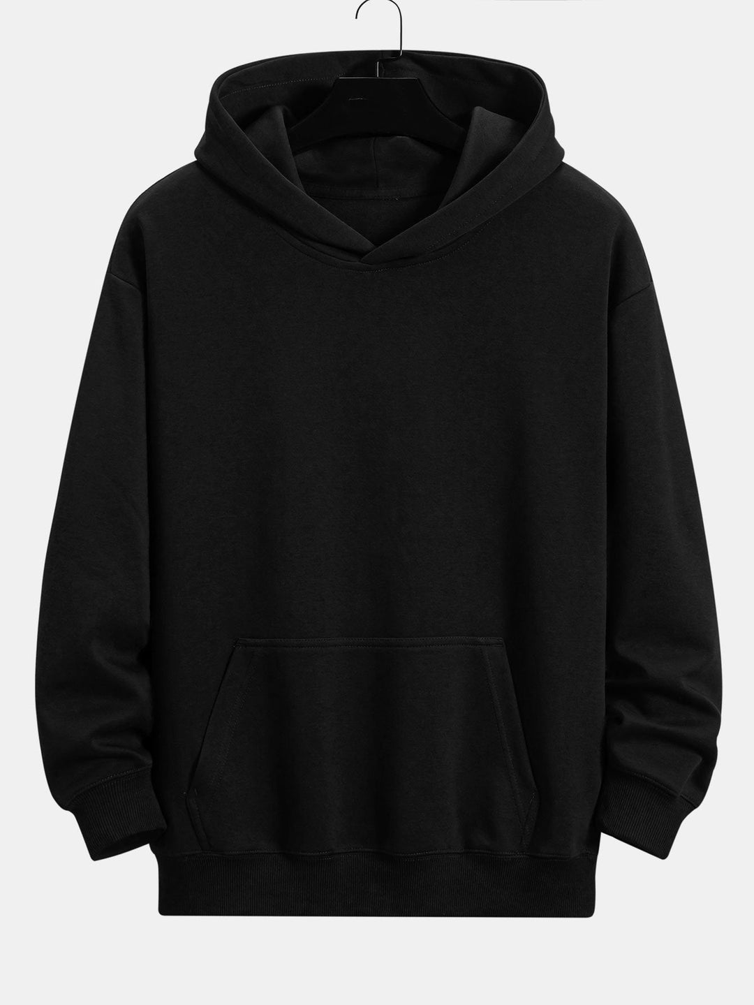 Domingo | Sudadera con capucha básica de corte relajado
