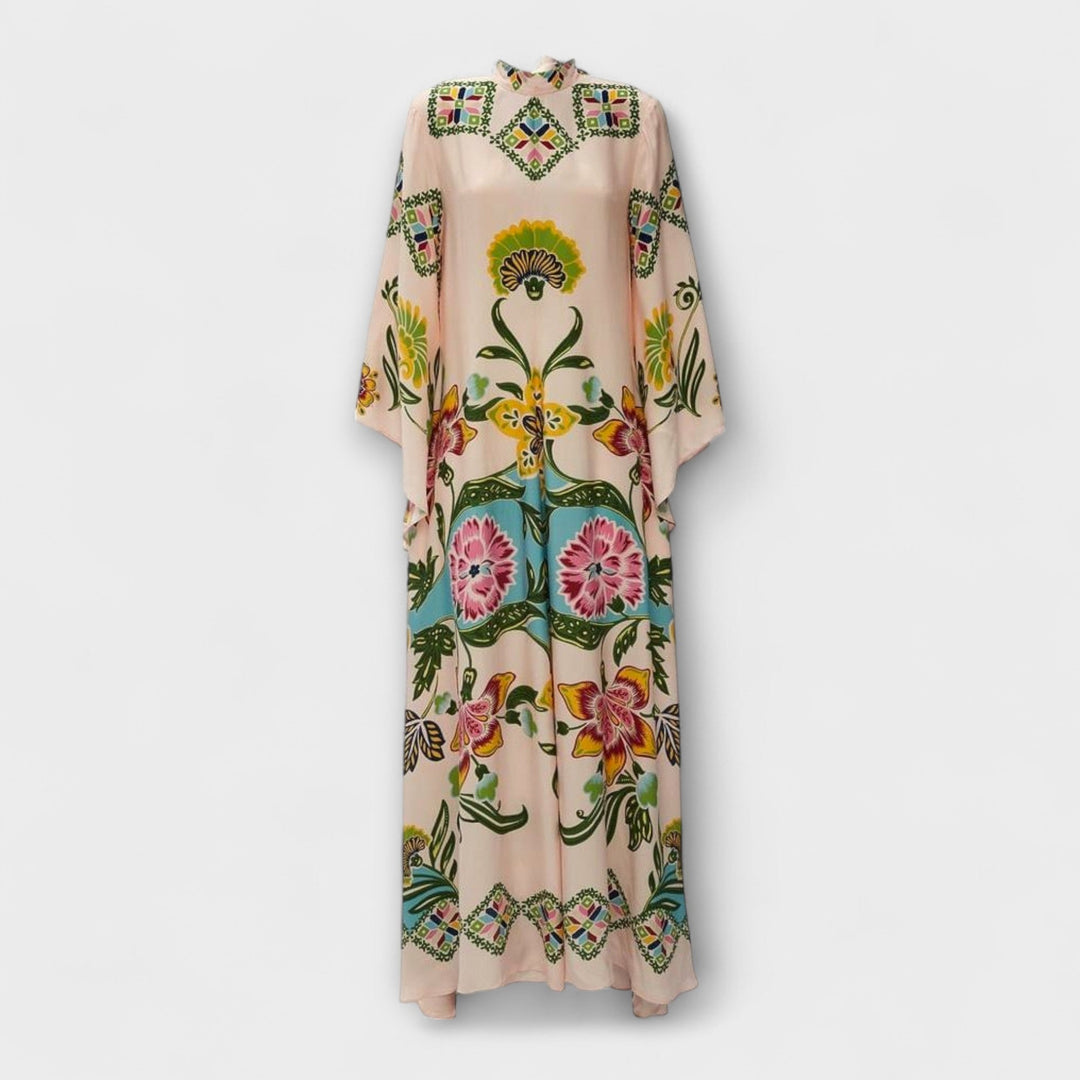 Cayetana | Vestido maxi floral holgado