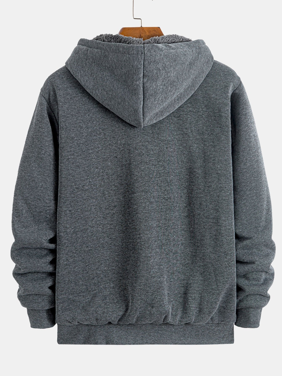 Edgar | Sudadera con capucha con forro de borreguito