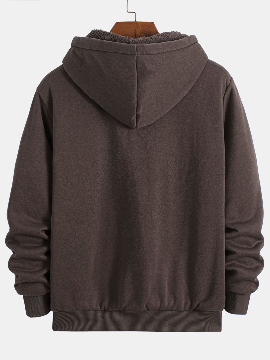 Edgar | Sudadera con capucha con forro de borreguito