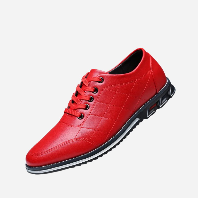 Eduardo | Zapatos casual negros con textura