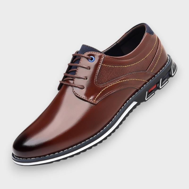 Efrén | Zapatos marrones de vestir con cordones
