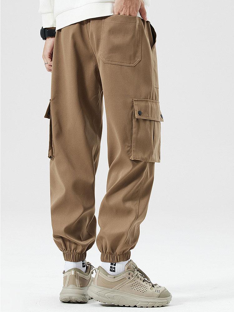 Eleuterio | Pantalón jogger cargo tipo chino slim fit