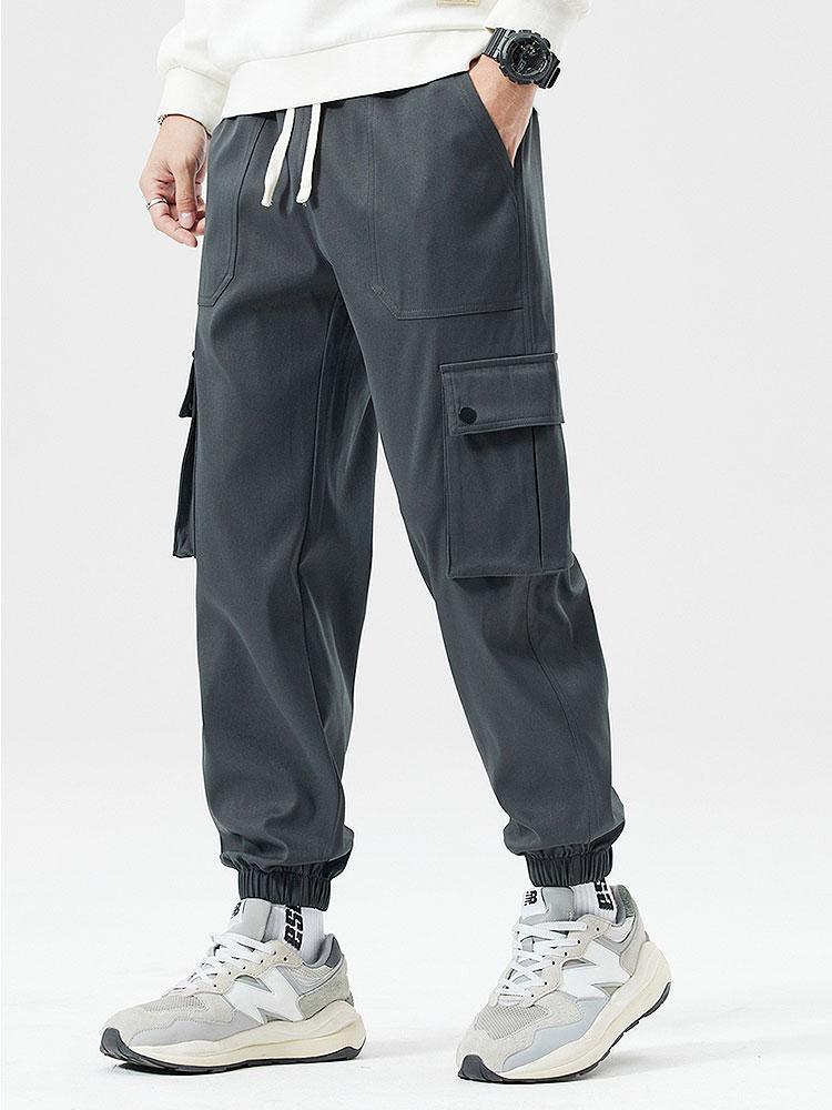 Eleuterio | Pantalón jogger cargo tipo chino slim fit