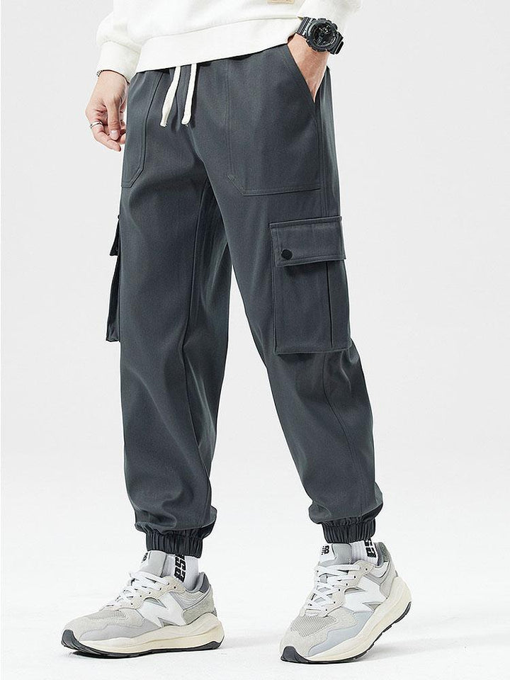 Eleuterio | Pantalón jogger cargo tipo chino slim fit