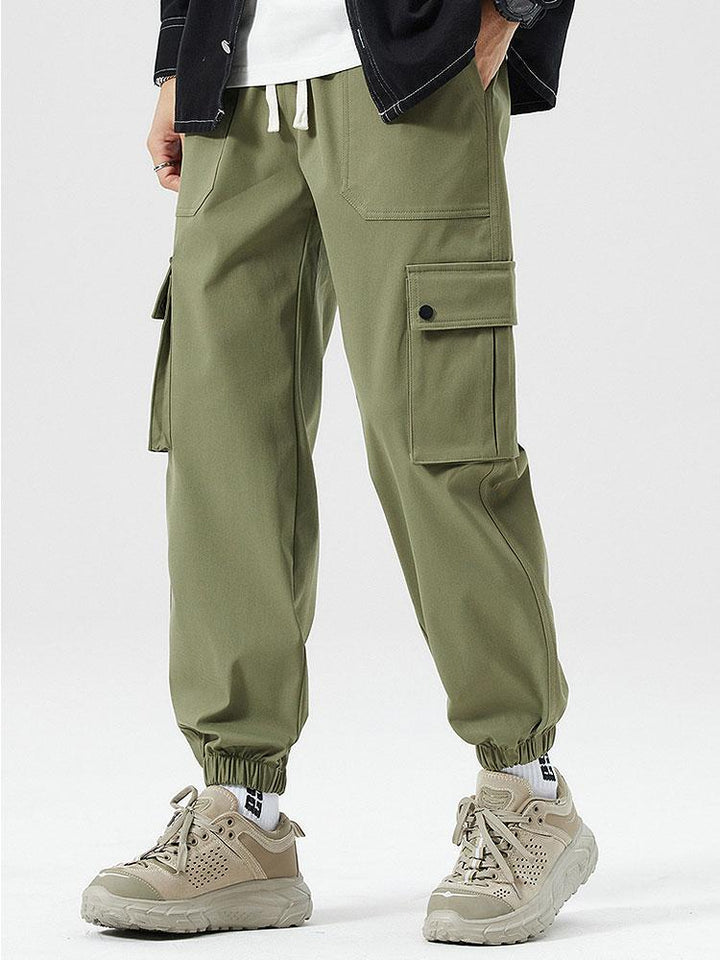 Eleuterio | Pantalón jogger cargo tipo chino slim fit