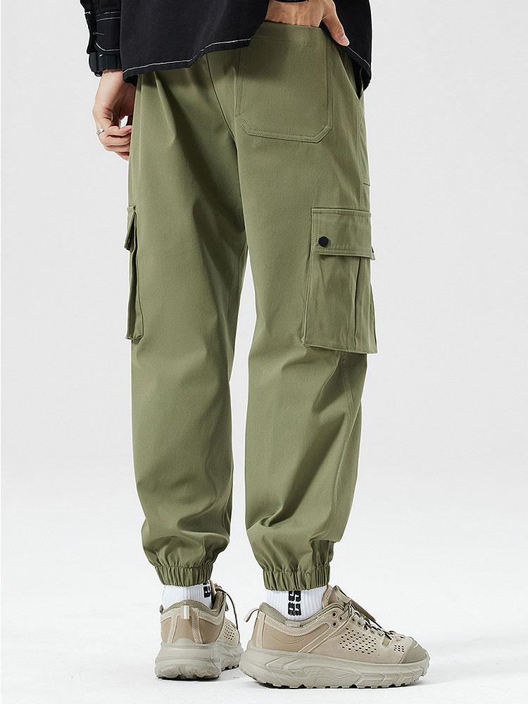 Eleuterio | Pantalón jogger cargo tipo chino slim fit