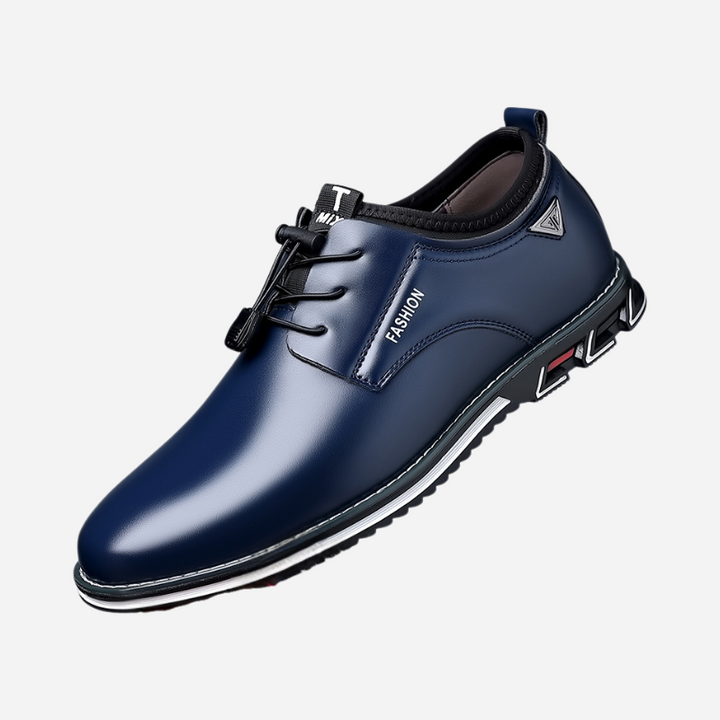 Elías | Zapatos derby negros de acabado brillante