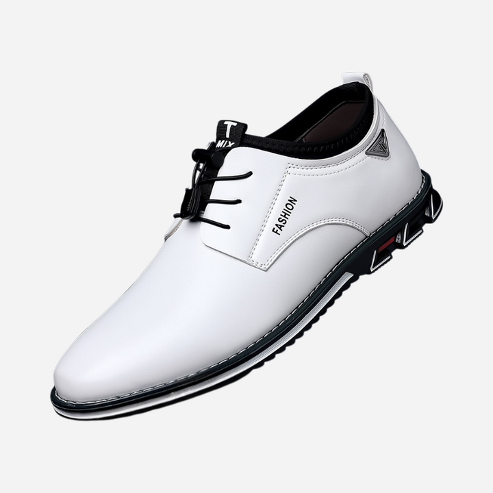Elías | Zapatos derby negros de acabado brillante