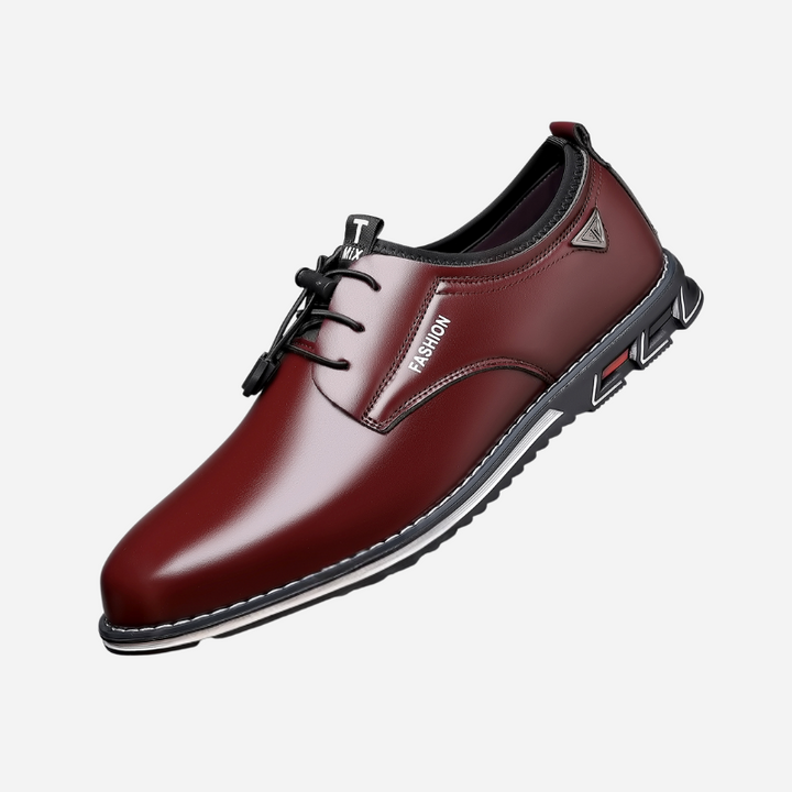 Elías | Zapatos derby negros de acabado brillante