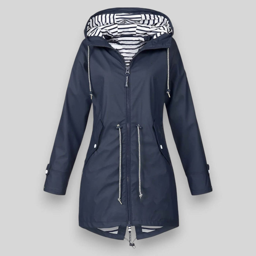 Elvira | Chaqueta impermeable con cintura ajustable