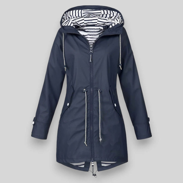Elvira | Chaqueta impermeable con cintura ajustable