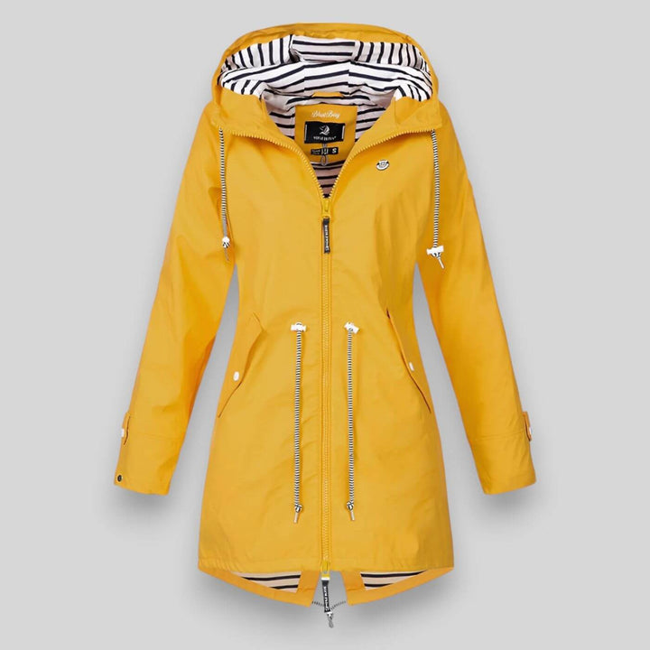 Elvira | Chaqueta impermeable con cintura ajustable
