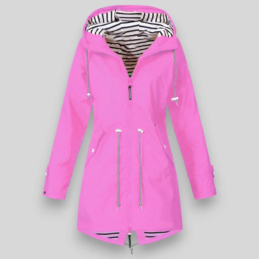 Elvira | Chaqueta impermeable con cintura ajustable