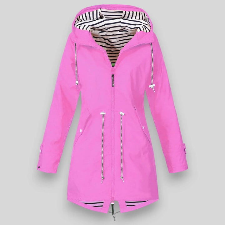 Elvira | Chaqueta impermeable con cintura ajustable