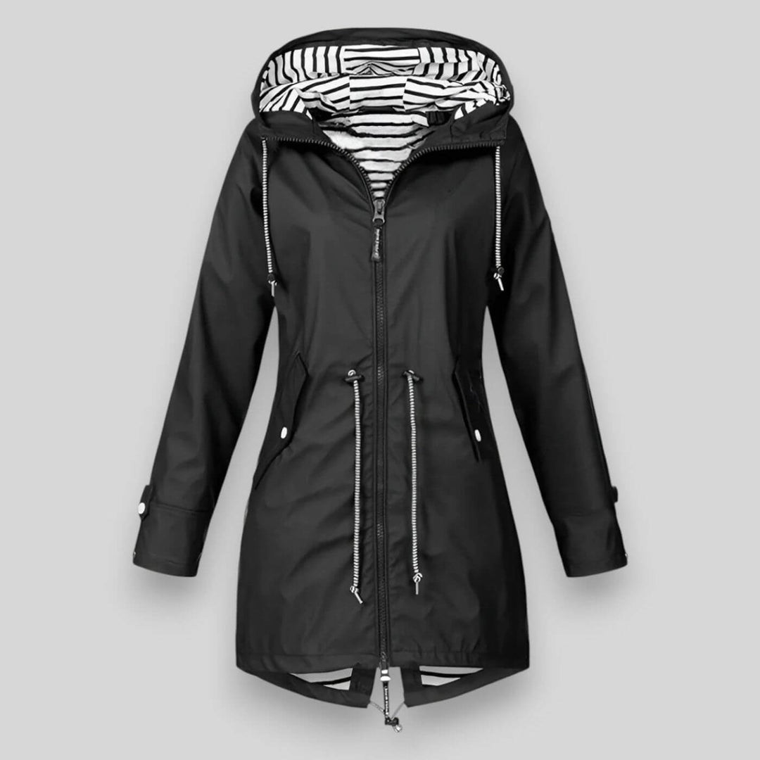 Elvira | Chaqueta impermeable con cintura ajustable