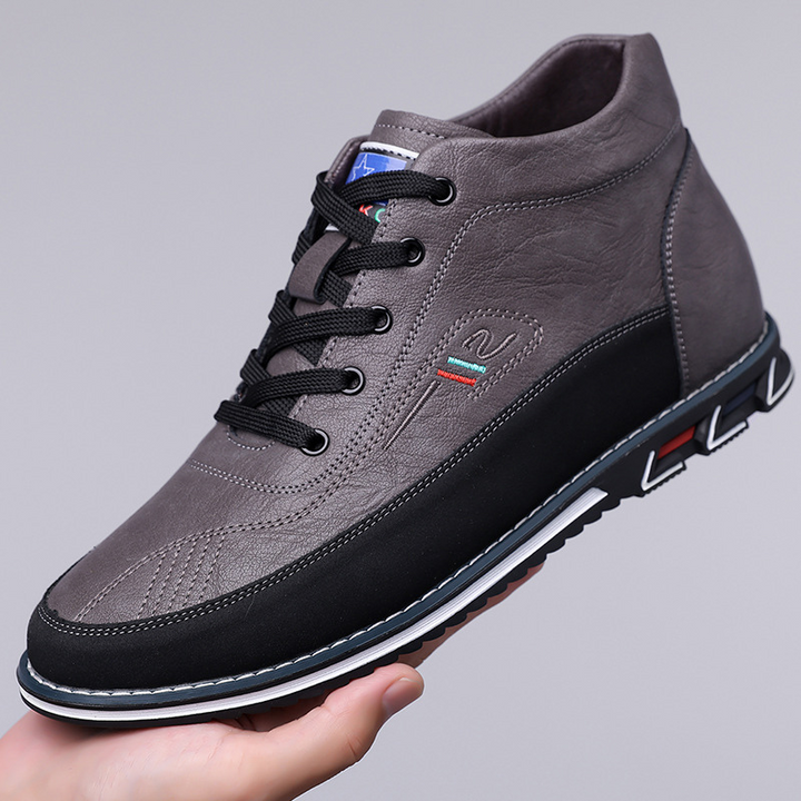 Erasmo | Zapatos casual negros de caña alta