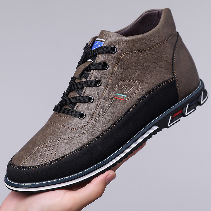 Erasmo | Zapatos casual negros de caña alta
