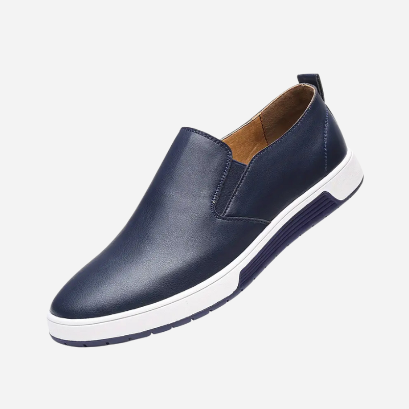 Ernesto | Mocasines negros sin cordones