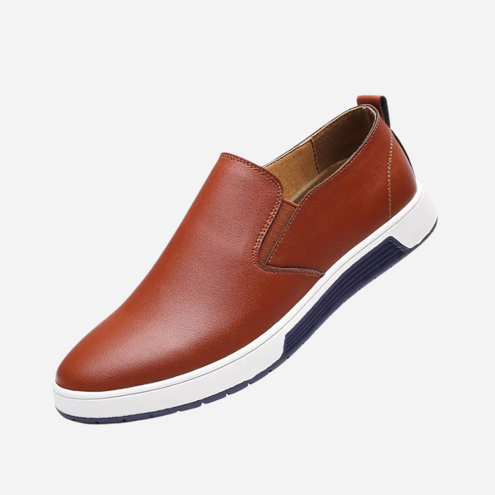 Ernesto | Mocasines negros sin cordones