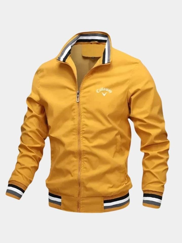 Eugenio | Cazadora bomber color ocre