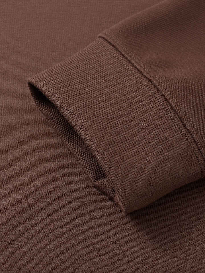 Eugenio | Sudadera con capucha oversize de algodón grueso